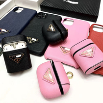 TXO triangle standard for Apple Airpods1 Generation 2 generation earphones protective cover airpro phone case set for men and women