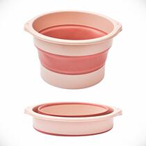 Foldable Foot Bath Basin Home Saving Space Plastic Massage Washing Feet Basin Over Calf Over Knee High Bubble Foot Tub Basin