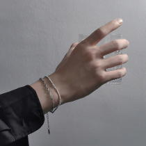 Bracelet mens Tide mens niche simple generous ins trend retro boys handwear simple hip-hop niche design
