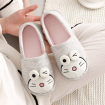 Moon shoes spring and autumn bag with thick sole maternity shoes summer thin September autumn postpartum non-slip maternal slippers
