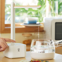 Mingzhan tea set automatic water dispenser rechargeable wireless water pump pure water bucket water dispenser