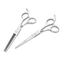 New 440C non-trace tooth scissors haircut hair Volume 10-15% thin hair stylist special hair scissors