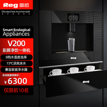 Reg Thunder v200 Embedded water dispenser hot and cold water purifier Home straight Drinking all-in-one filter pipeline machine