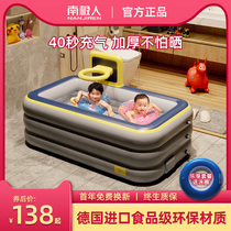 Baby Boy Swimming Bucket Home Foldable Kid Special Bath Family Outdoor Large Baby Inflatable Play Pool