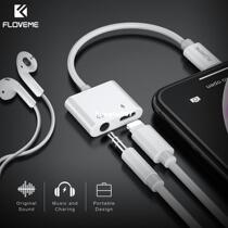 Splitter Audio Adapter For iPhone 8 7 2 in 1 Lightin