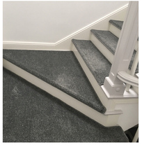 Pure colour stair tread cushion free from glue self-adhesive home solid wood stair cushion anti-slip stair footbed full of carpet customisation