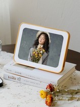 Photo frame table crystal photo customization high-level sense of washing photos plus printing with printing and printing to make photo album customization