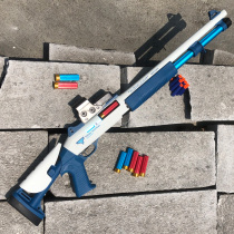  Metal XM1014 soft bullet gun throwing shell spray gun 870 boy gun shotgun shotgun model gun toy simulation grab