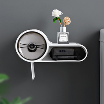 Waterproof toilet tissue box toilet roll paper holder bathroom toilet paper box non-perforated wall Wall toilet tissue holder
