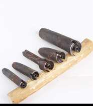 Tools for beating paper copper money chiseling and burning paper meditation to chants the tools of the ancestors fought for the meditation of the medias and the money cylinder of the