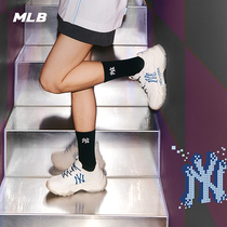 MLB Official male and female old daddy shoe lovers heightening thick bottom small white shoes sports casual 22 spring and summer new SHCD2