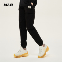 MLB official men's and women's sports trousers casual fashion overalls trend loose 21 autumn new WP020