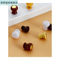 New practical plastic single hole round gourd-shaped handle drawer cabinet wardrobe shoe cabinet furniture door handle