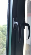 Old-fashioned aluminum alloy window handle 50 type door and window drive handle outward push casement window rotating fork lock handle