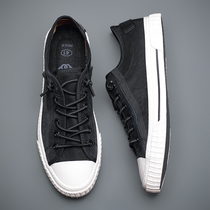 Mens shoes Summer breathable 2022 New wave casual board Shoe canvas shoes mens foot pedal old Beijing cloth shoes