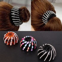 Han Edition Sloth water drill head Accessories Balls head Bird Nest Disc Hairdresser Mati Button Hair Ring Hairdresser Hair Accessories