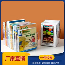 Oxford Tree Bookshelf Transparent Plotter Book containing box Desktop bookcase Shelve Shelf Student Book Desk Finishing Deity