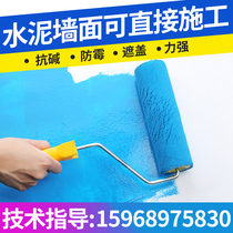 Latex paint Indoor household paint Interior wall white wall repair color self-brush powder wall bucket environmental protection paint