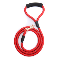 Delight Pet Nylon Traction Rope Walking Dog Rope Lengthened Reinforced Reflective Rope Light Rope Medium Dog Large Canine Dog Rope