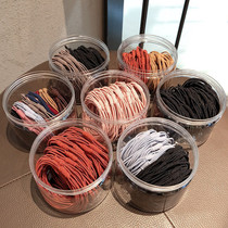 Leather band head rope Korean version of the color girl baby tie hair small rubber band hair circle hair rope daughter child cute hair ornaments
