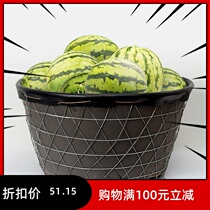  Watermelon wire basket Vegetable basket large portable basket size packaging basket container picking basket Fruit basket storage basket