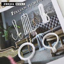 Zhejia fabric accessories four-claw adhesive hook adhesive hook ring split ring s adhesive hook