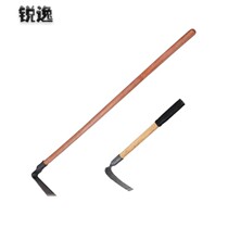 Small hoe household vegetable farming tools digging land loosening soil weeding flower planting gardening tools all steel outdoor wild vegetable digging artifact