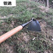 Weeding tools plus thick and wide hoe household garden art planting vegetables open old-fashioned dual-purpose hoe small hoe weeding artifact