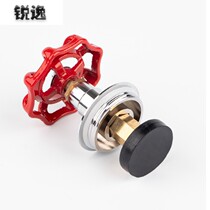 20PE lifting shut-off valve pure copper spool 32 water pipe stop valve switch 4 points 6 points 1 inch ball valve