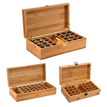 24 Slots Essential Oil Storage Box Aromatherapy Perfume Frag