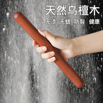 Wusandalwood rolling pin dumpling Leather Special household solid wood large rolling noodle rolling stick rolling panel roller baking