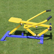 Outdoor fitness equipment Community Park community square elderly people use sporting goods sports path rowing machine