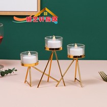 Modern Light Extravaganza Candlelit Candlelit Romantic Candle Light Dinner Props Table Decoration Retro Room Wax Candleholder Pendulum