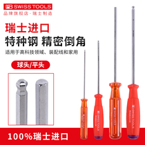 Swiss Import PB Inner Hexagon Screwdriver With Straight Shank Small Inner Hexagon Wrench With Shank Ball Head Lengthened single tool