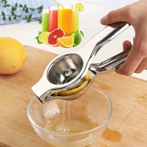 Lemon Juice Press manual 304 stainless steel milk tea shop fruit orange juice squeeze ginger juice squeeze