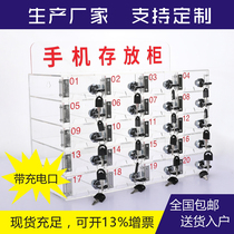 Workshop hand cabinet school staff management storage box wall hanging school management restaurant transparent fire box storage cabinet