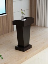 Presenter desk reception reception desk welcome desk host platform parking desk podium desk desk podium information desk customized LOGO