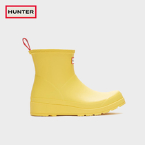 Hunter Uk Cool Playing Rain Shoes Rain Boots Womens Fashion Money Outside Wearing Matte Tide Display Slim Waterproof Non-slip Short Boots