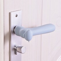 Anti-Collision Mat Toilet Balcony Kitchen Multifunction Door Handle Protective Sleeve Door Lock Creative Handle Retrofit Bathroom