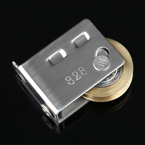 Type 90 old aluminum alloy door window pulley roller sliding door sliding window pulley glass door and window copper wheel bearing fittings