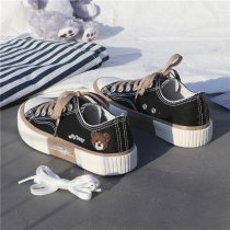 Net red hot canvas shoes womens autumn 2021 new Korean student tide ulzzang harajuku ins board shoes