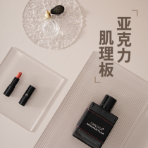 Photo Props Acrylic Texture Background Plate Water Corrugated Ornament Perfume Photography Background Decoration Geometric Body Swing Piece Shooting Background Wall