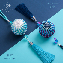 Wood down) Handbow Ball Diy New Hand Material Package finished Bow Ball Couple Featured Handmade Gift Car Pendant