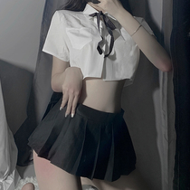 Sexy lingerie female confusion flirting sexy uniform seduction sex hot sex passion teasing maid pajamas pure desire