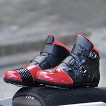 New motorcycle shoes riding shoes men and women Four Seasons Cross-country Locomotive Boots for Autumn Winter Mobrigades Equipment Racing short boots