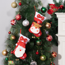 Christmas decorations Christmas socks gift bags Christmas tree hanging decorations Santa Gift bags Ping An fruit packaging box