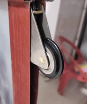 Caster bathroom wheel closet door stainless steel sliding door sliding door wheel glass door wardrobe pulley roller sliding door hanging wheel