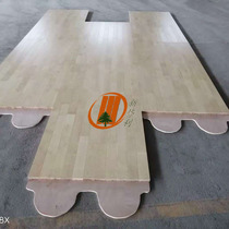Basketball court solid wood sports wooden floor badminton gymnasium mobile removable Maple assembly movable floor