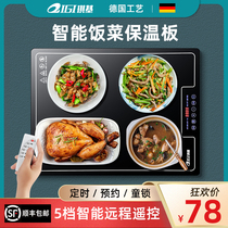 Kiki warm vegetable treasure intelligent temperature control household food insulation board Electric insulation table mat Warm vegetable constant temperature heater