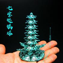 Douluo Continental Animation Peripheral Model Ning Rongrong Seven Treasures Liuli Tower and Metal Hand Tang San Blue Silver Overlord Gun